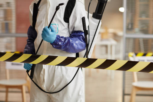 Professional Blood Cleanup technician working in Arvin, CA